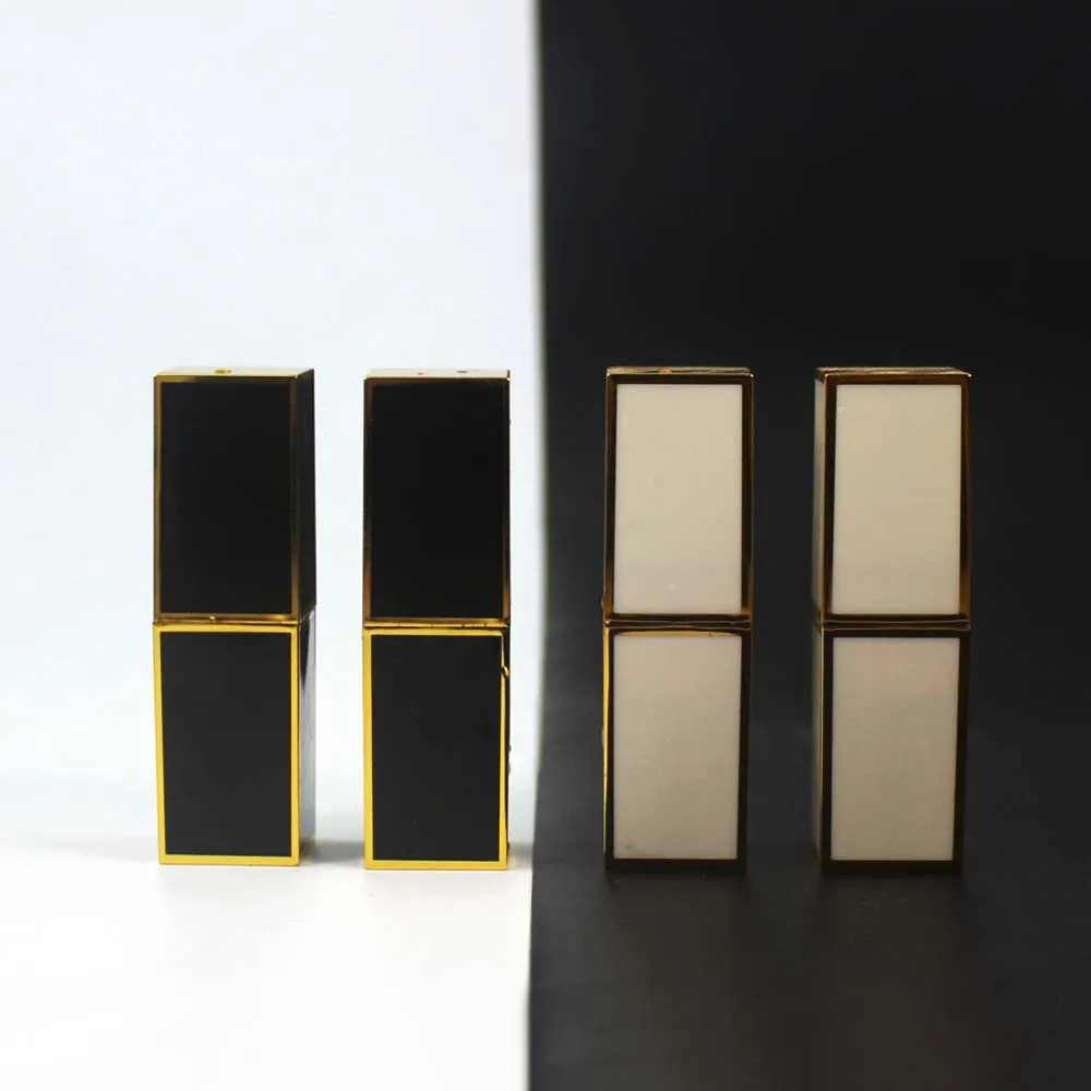 1 шт. квадратный золотой край пустой тюбики для помады домашние помада сделай сам