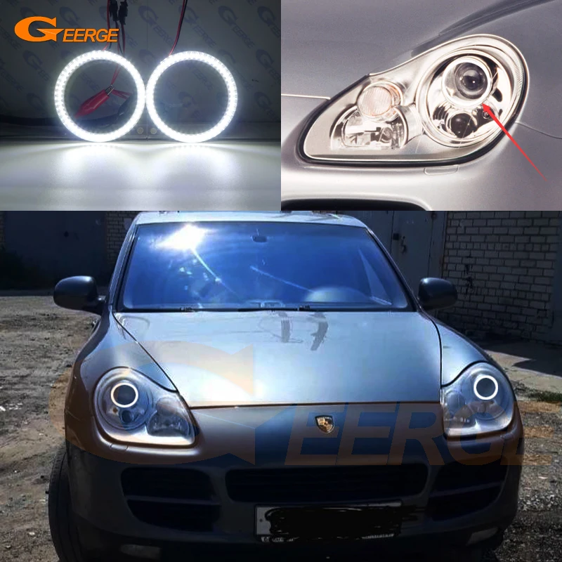 Ксеносветильник фара для Porsche Cayenne 955 9PA 2002-2006 ультра яркая светодиодная SMD Фара