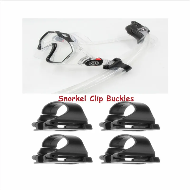 4 шт. зажим для подводного плавания держатель дыхательной трубки Зажим маски