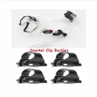 4 шт. зажим для подводного плавания держатель для дыхательной трубки Зажим для маски для дайвинга держатель для подводного плавания аксессуары для подводного плавания