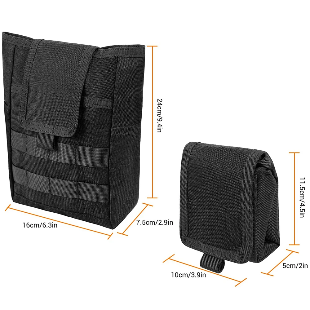 Тактический Складной футляр для страйкбола с системой Молле | Спорт и