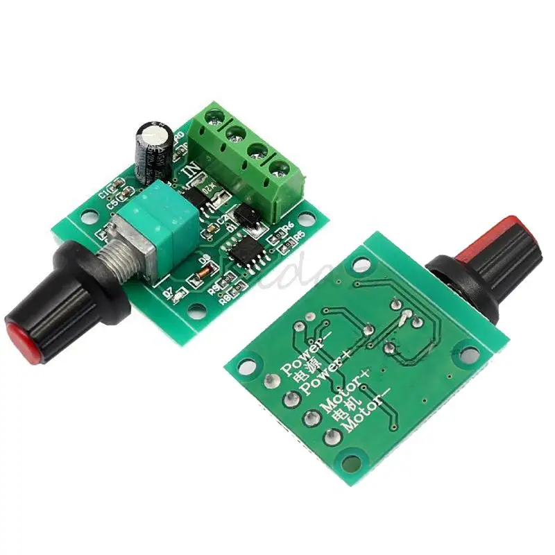 Новинка регулятор скорости двигателя постоянный ток 1 8 В 3 в 5 6 12 2 А низкого