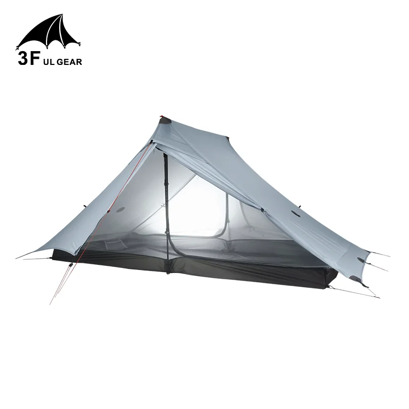 2019 Lanshan 2 Pro 3F UL GEAR 2-местная уличная Ультралегкая палатка для кемпинга 3 сезона 20D