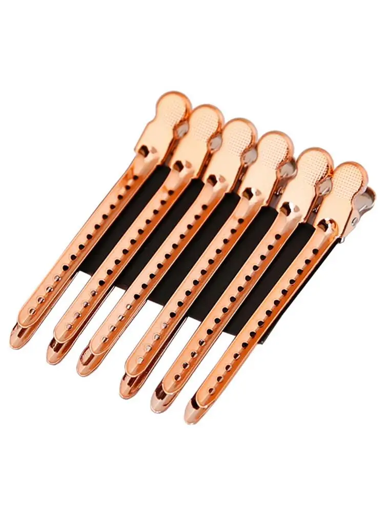 Металлический зажим для волос утконоса из нержавеющей стали Профессиональный