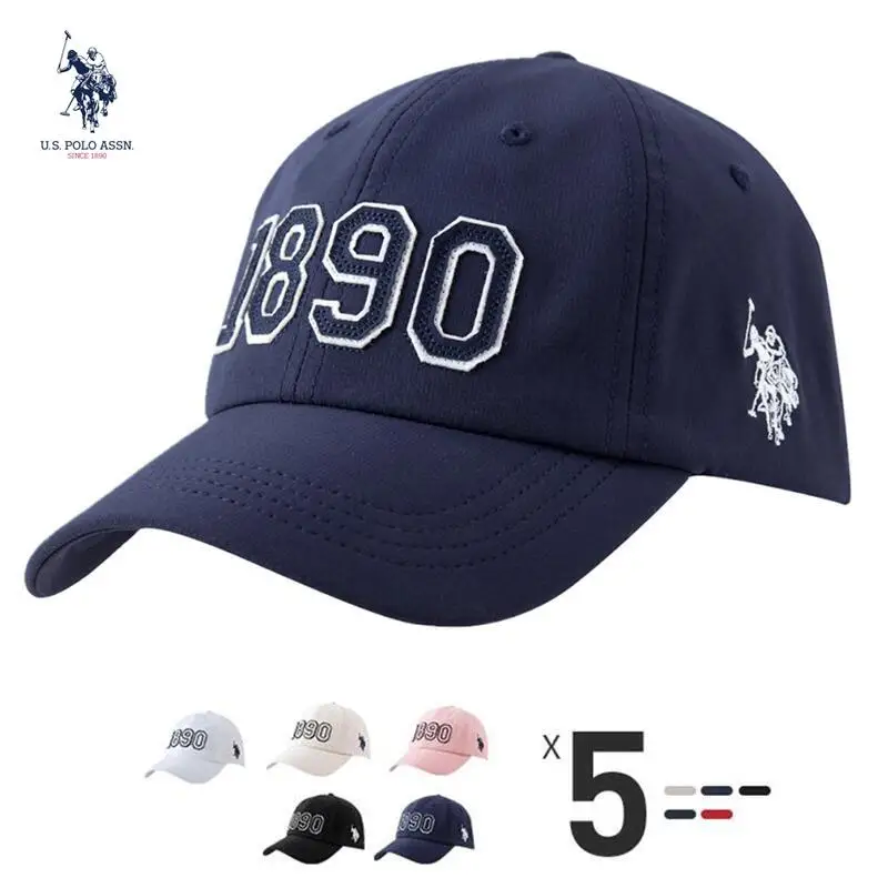 США Polo Assn.2021 классические пяти цветов новые пара бейсболки модные с вышивкой