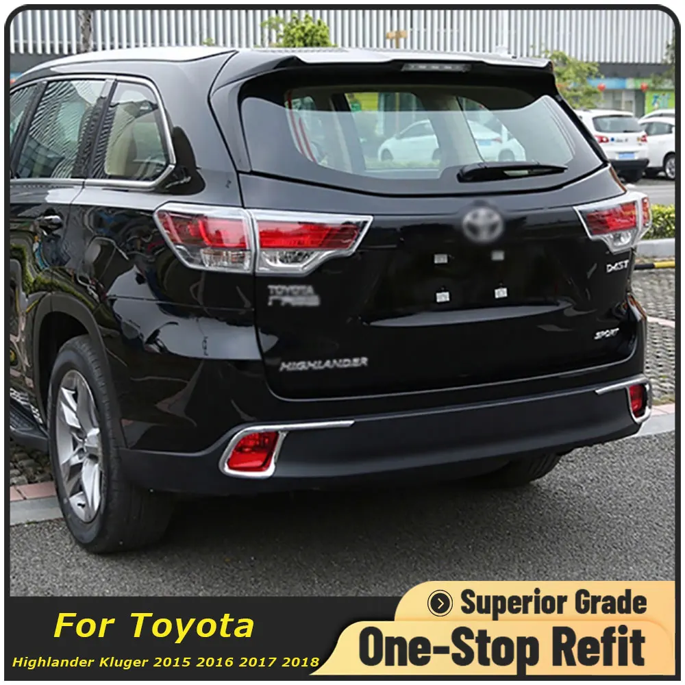 Внешняя молдинговая Автомобильная задняя противотуманная фара крышка планки