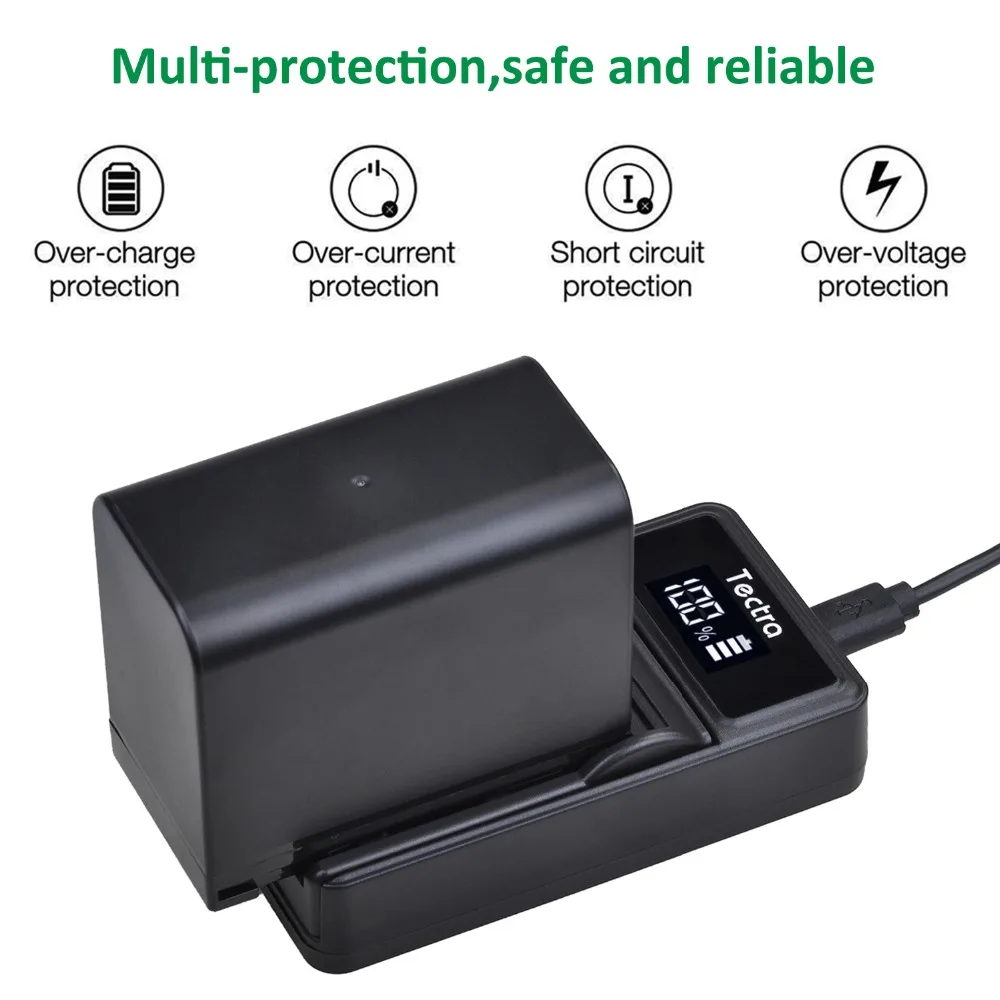 Литий-ионный аккумулятор для фотоаппаратов Canon EOS C100 C300 Mark II XF100 XF105 8400 мАч |