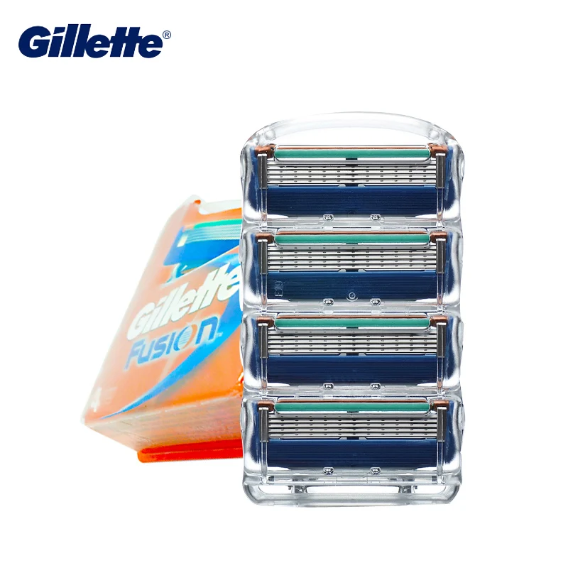 Лезвия для бритья Gillette Fusion Сменные мужчин безопасное лезвие ручное бритвенное