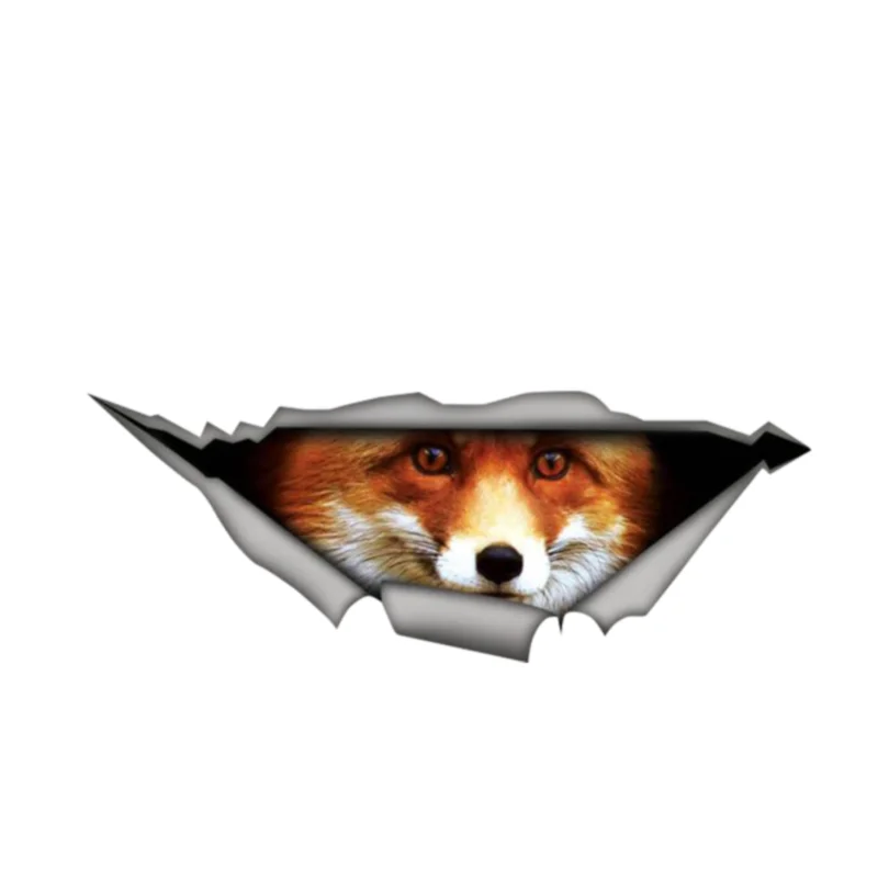 

13cm car decal 3D Pet Graphic Vinyl Decal Car Window Laptop Bumper Animal Car Stickers