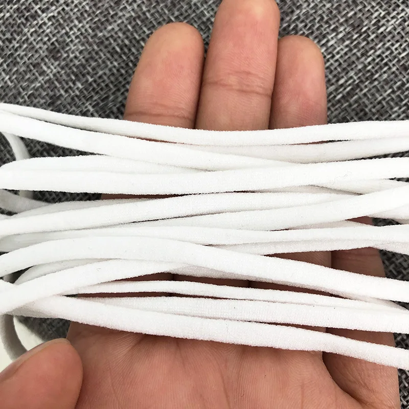 Эластичная лента для шитья эластичный шнур из спандекса 3/4/5 мм аксессуары одежды