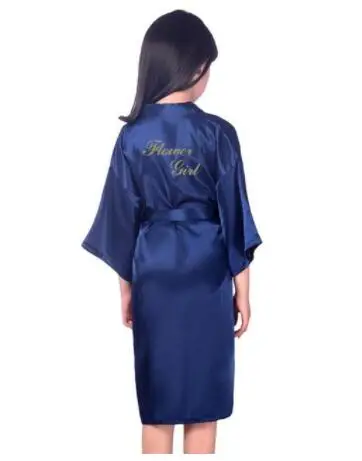 Цветочный халат для девочки свадебная ночная рубашка Детская домашняя одежда