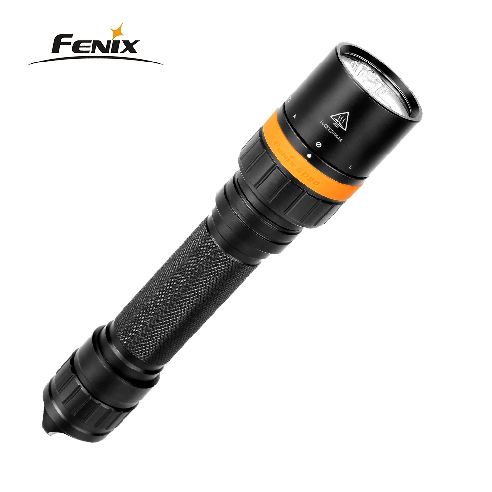 FENIX SD20 Diving Flashlight LED max 1000 lumen underwater 100 meters waterproof dive torch | Освещение