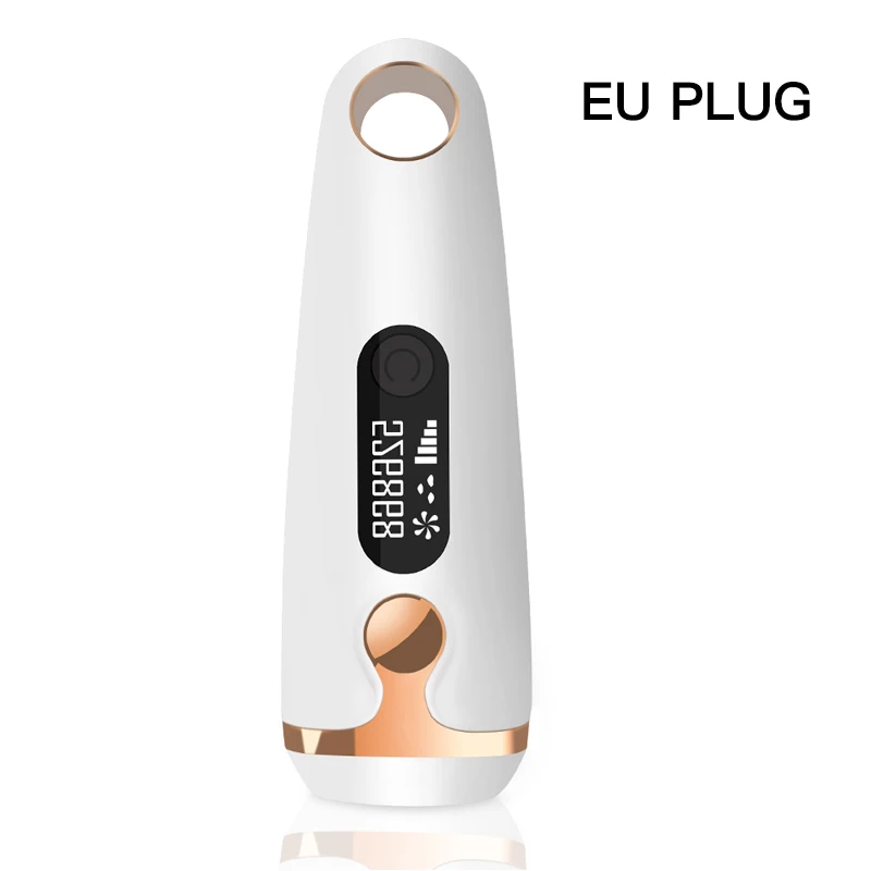 50w Shots EU Plug Лазерный эпилятор IPL, эпилятор, перманентное удаление волос, 500000, вспышка, сенсорный, для тела, ног, бикини, триммер, фотоэпилятор для женщин, кремовая кожа - Цвет: 50w Shots EU Plug