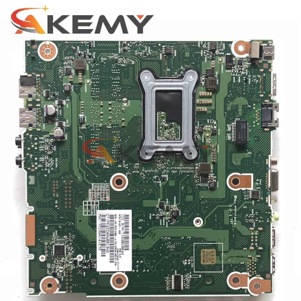Оригинальная материнская плата для HP 260 G1 DM 791401-003 793347-001 TPN-I011-DM 6050A2693001-MB-A02 DDR3 100%