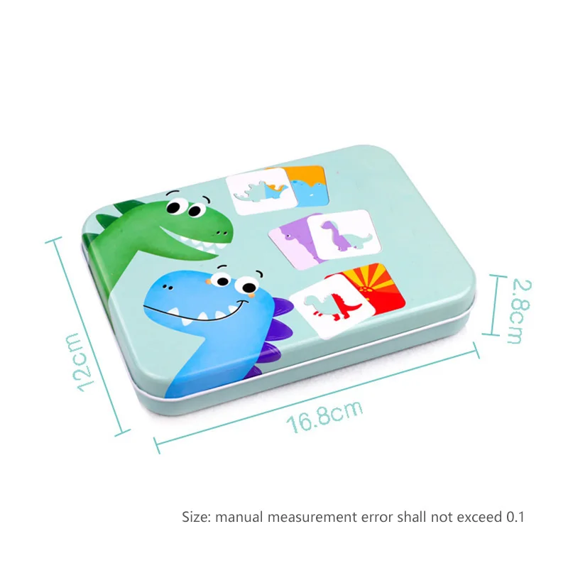 

Baby Toys Wooden Puzzle Cards Educational Toy Matching Game Cartoon Animal Learning Flash Card Children Montessori Toys Kid Gift
