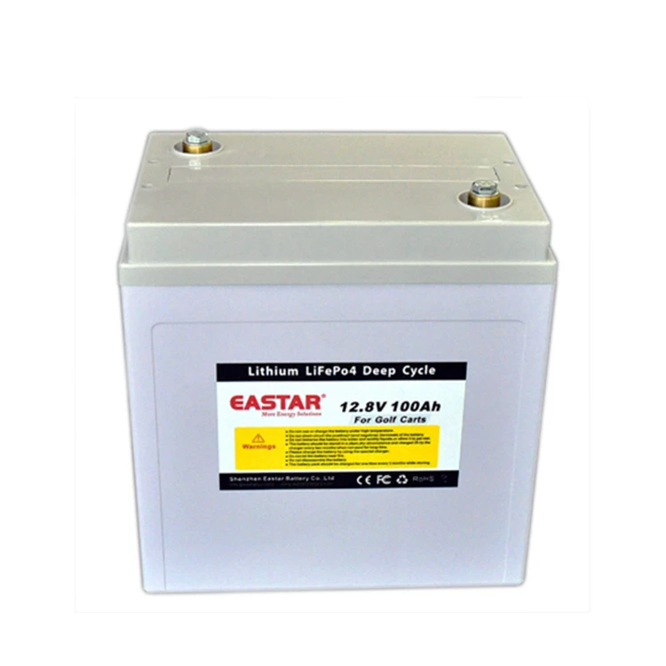 

rechargeable 12v 100Ah golf cart lifepo4 lithium battery