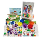 Детская игрушка Монтессори, 1 комплект, в коробке, Счетный медведь, Монтессори, развивающая Радужная игра, развивающие игрушки, подарки