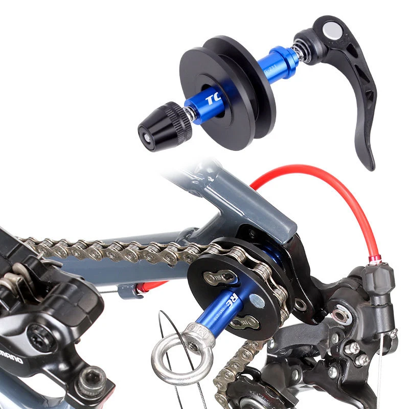 

Mountain Cycling Motorcycle MTB Road Bike Chain Keeper Holder Roller for Bike Chain Cleaner Tools Tensioner Bicycle Accessories