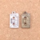 10 шт. подвески в стиле ретро 80-х годов, кассета, лента 23x12 мм, искусственная, винтажная, для самостоятельного изготовления браслетов, ожерелий