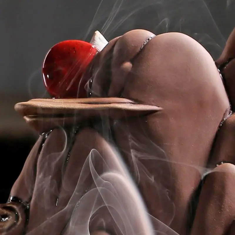 Горелка для благовоний Водопад держатель курильница Будды ароматическая