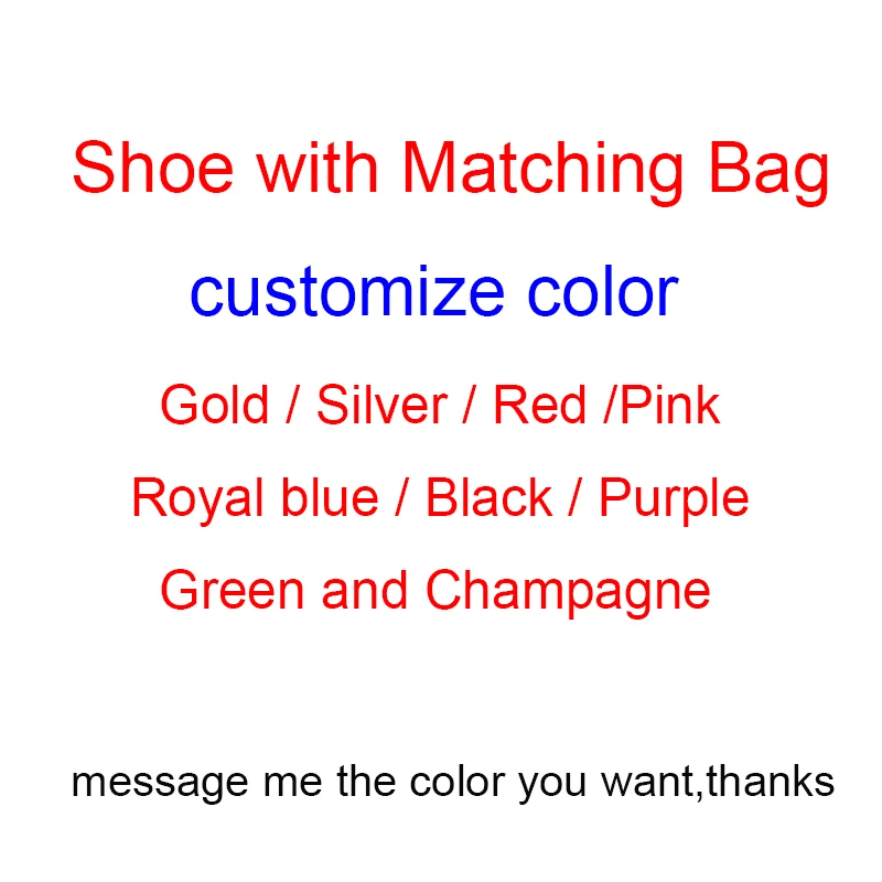 

Royal Blue cyrstal wedding shoes with matching bags New woman shoes and purse womens Pumps high heel platform shoes
