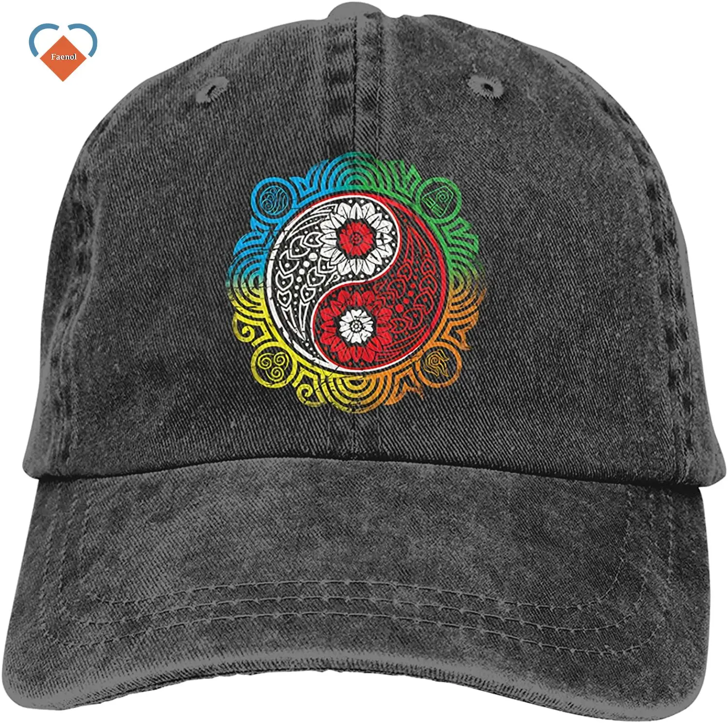 

Fashion Av-tar The Last Leg=end Airbender Unisex Casquette Cowboy Cap Trucker Hat Black