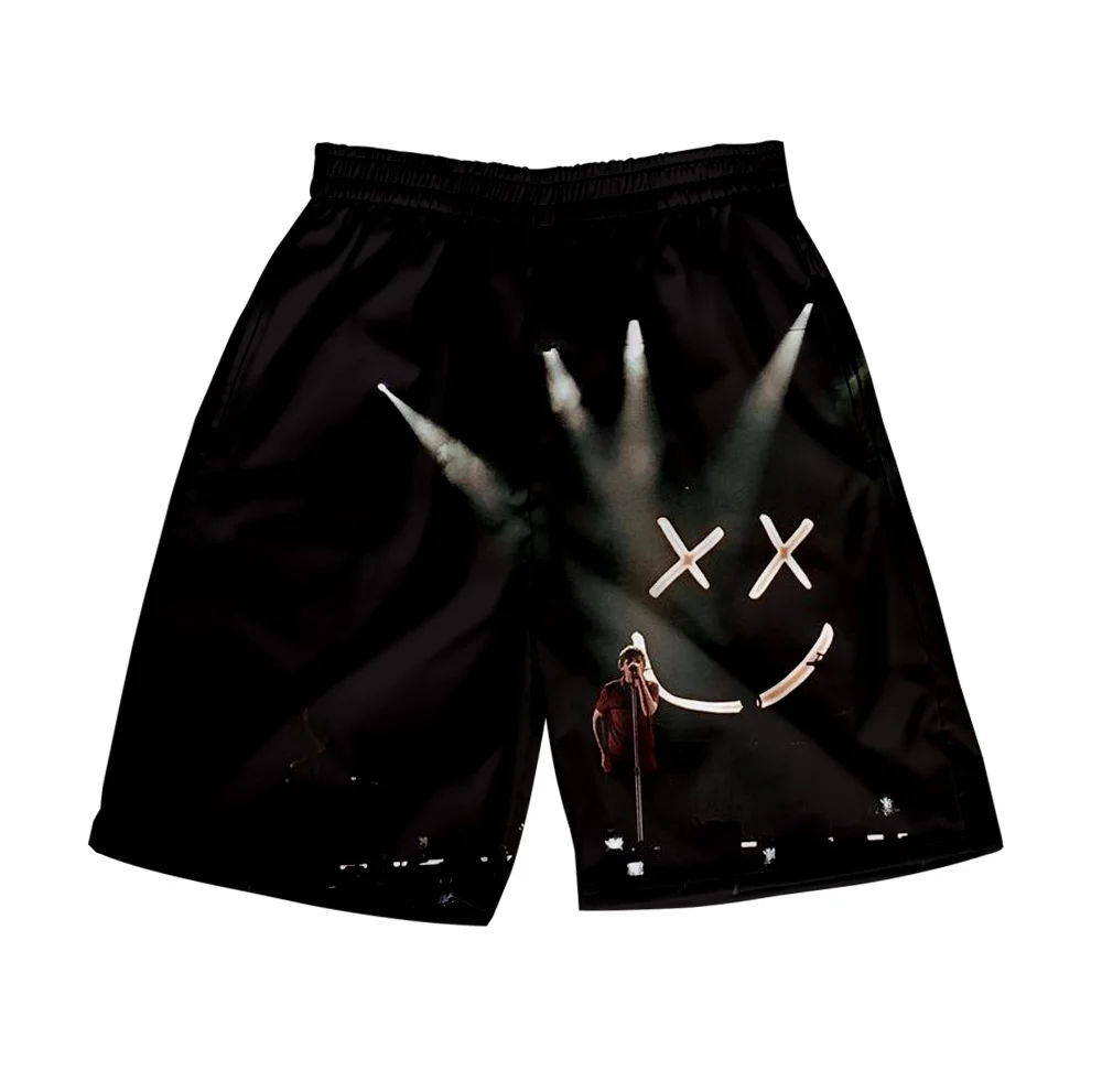 

Луи Томлинсон улыбающееся лицо 3D принт Лето для мужчин и женщин с эластичной резинкой на талии Япония шорты в уличном стиле для повседневно...