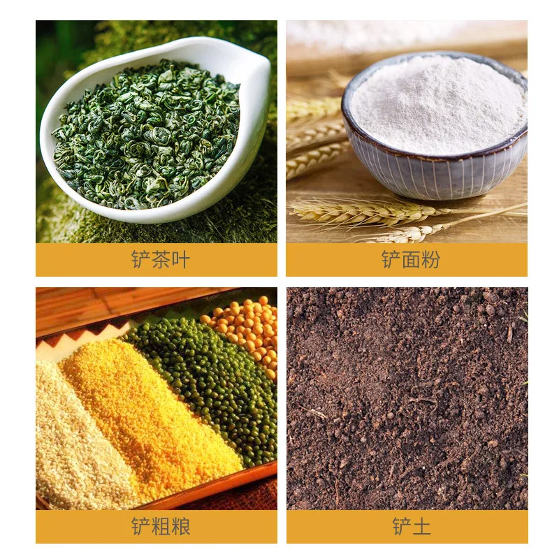 

Aluminum alloy shovel, tea shovel, ice shovel, flour shovel, rice shovel, coffee shovel, dried fruit shovel, popcorn shovel