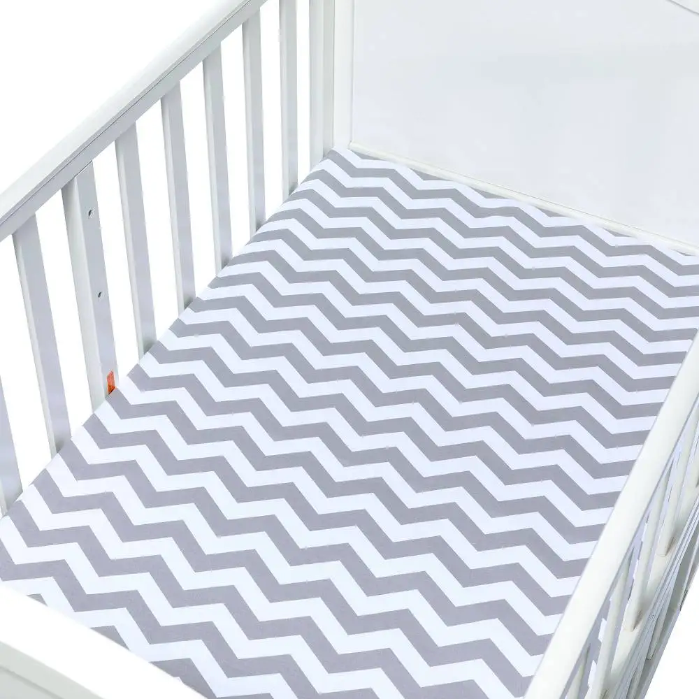 Стиль, мягкая трикотажная детская кроватка с постельным бельем, детская кровать, нескользящая эластичная Полихромная кровать для мальчиков и девочек, комплект детской простыни