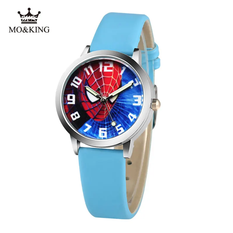 Горячая Распродажа детские часы с милым мультяшным рисунком водонепроницаемые