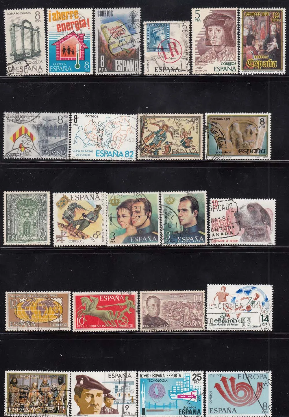 Новые 50 шт./лот Испания все отличаются из многих стран не повторяют