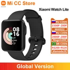 Смарт-часы Xiaomi Mi Watch Lite глобальная версия дюйма, GPS, фитнес-трекер, пульсометр, Bluetooth 1,4