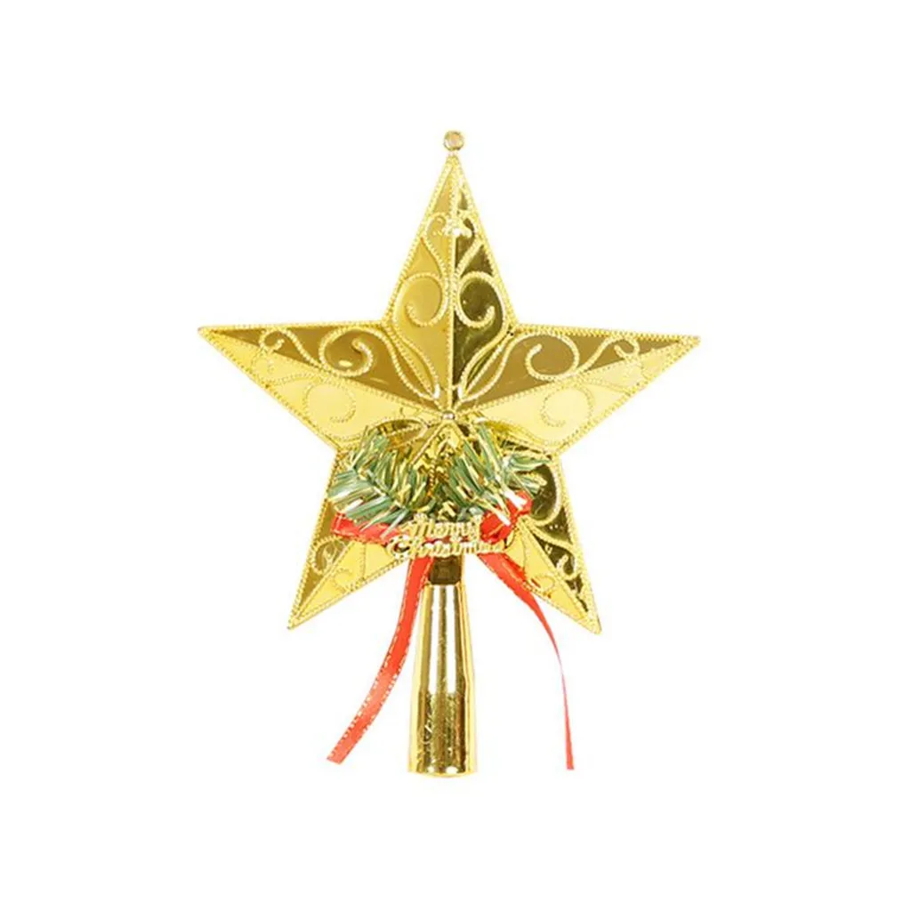 Christmas Pentagram Tree Top Pendant Home Holiday New Year Decoration 2019 | Дом и сад