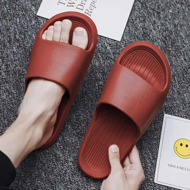 PARZIVAL Для мужчин комнатные домашние тапочки пара мягкие на плоской подошве Летние