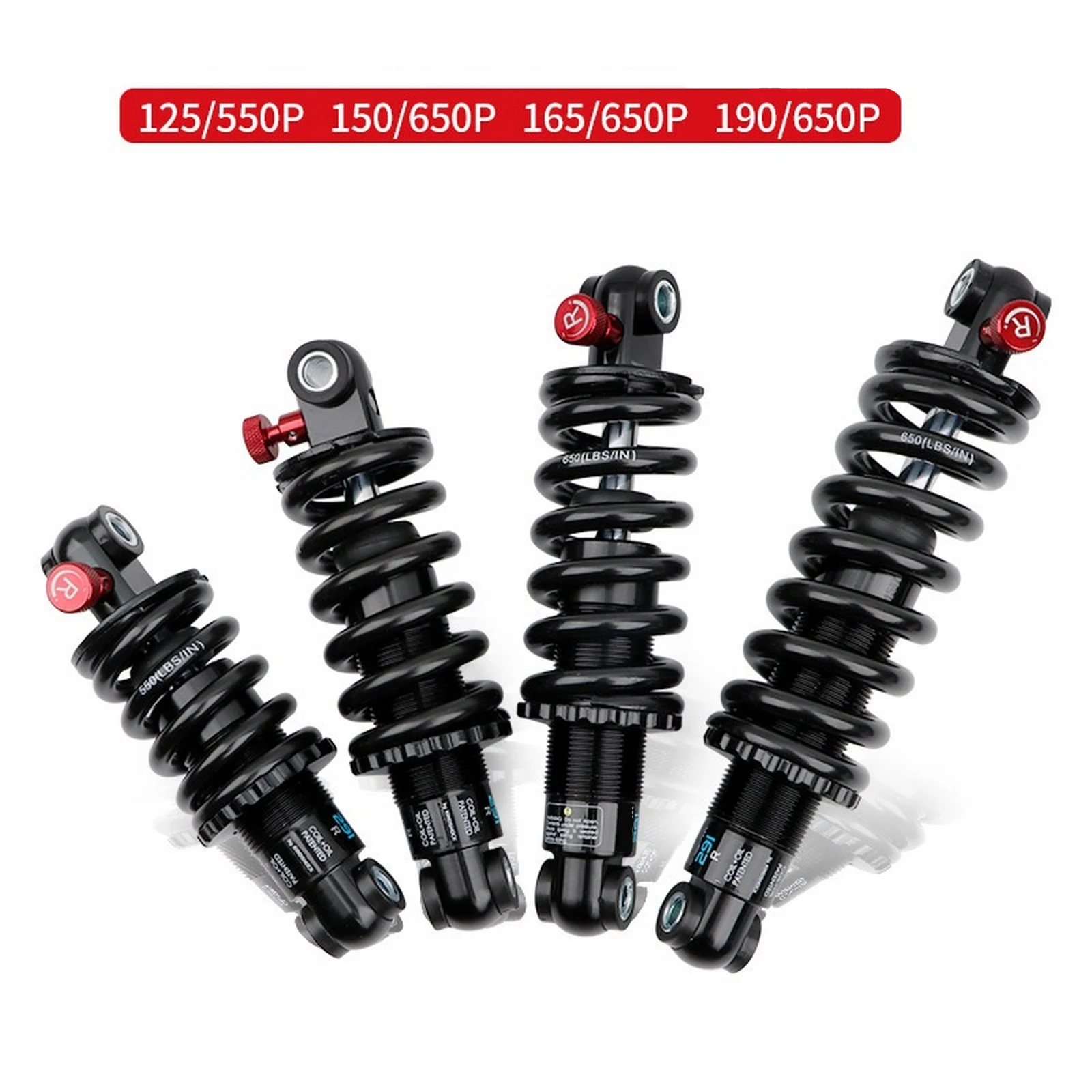 Задний амортизатор для велосипеда подвески пружина прочный горного