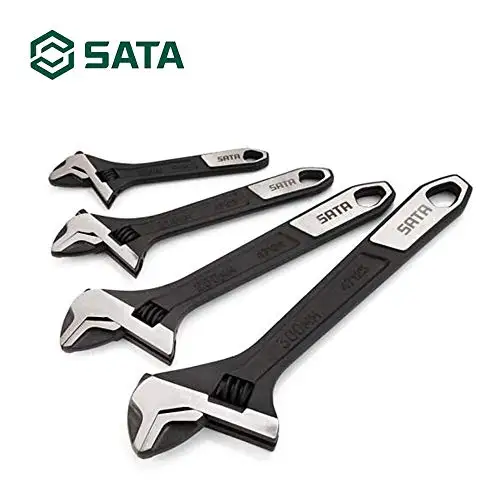 8inch 1 шт. инструмент SATA большой открывающийся Регулируемый ключ с длинной ручкой, сверхмощный гаечный ключ 47122-47125 - Цвет: 8inch