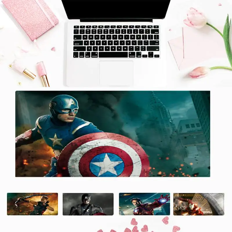 

40x90cm Superhero Movie Gaming Mouse Pad PC Laptop Gamer Mousepad Anime Antislip Mat Keyboard Desk Mat For Overwatch/CS GO