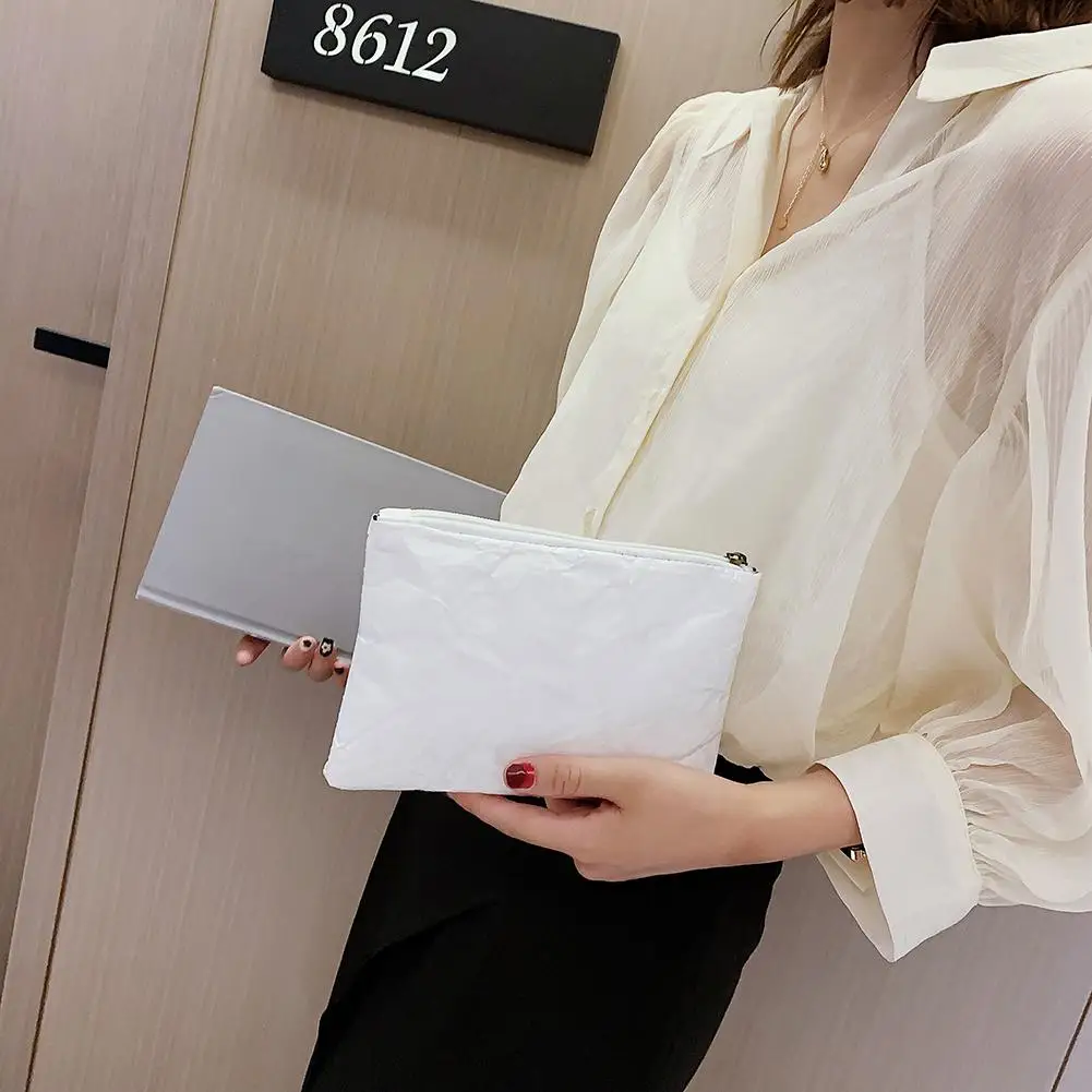 

Women's Bag Retro Eco-Friendly Clutch Female Simple Solid Color Handbags Purse Women Makeup Bag bolsa feminina