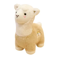 253545cm lovely alpaca plush toy soft cotton fabric sheep soft stuffed animal plush llama birthday gift for children
