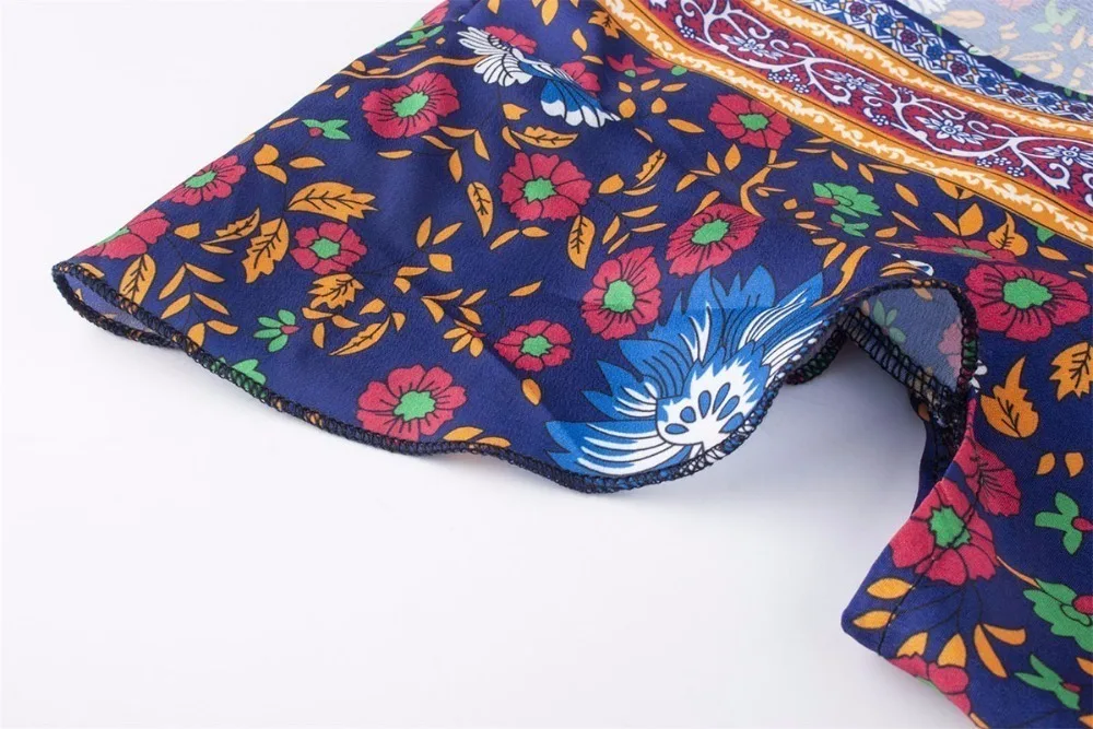 Летнее Длинное пляжное асимметричное платье с глубоким v-образным вырезом