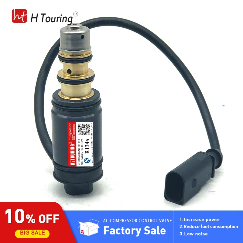 Denso compressor control valve solenoid For Audi Volkswagen Polo Skoda 7SEU16C 7SEU17C 5seu12c 6seu12c 6seu14c 6seu16c | Автомобили и