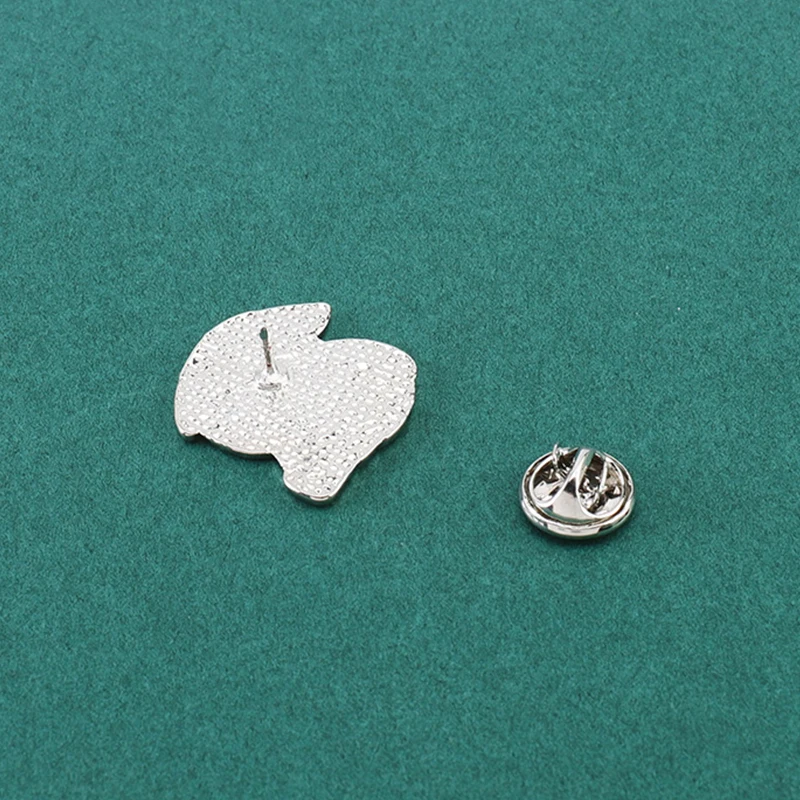 Модный дешевый набор животных с булавками мультяшная панда Бамбуковая женская