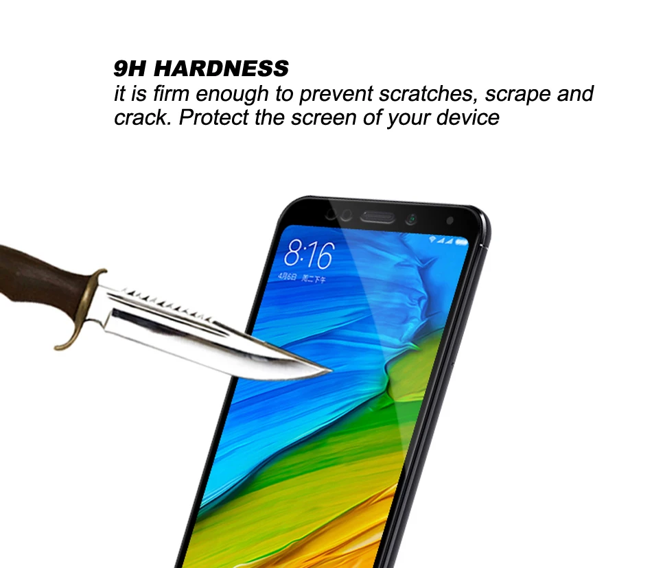 CHOETECH стекло для Xiaomi Redmi 5 Note Pro защита экрана твердость 9H закаленное Plus защитная