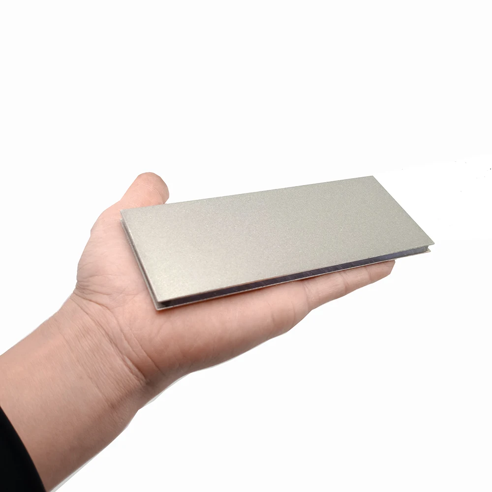 

Diamond whetstone block Sharpening Stone Polishing Block Knife sharpener Wood non-slip base