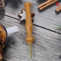 diy wood handle sewing weaving felting craft dropshipping knitting embroidery pen durable punch needle threader set