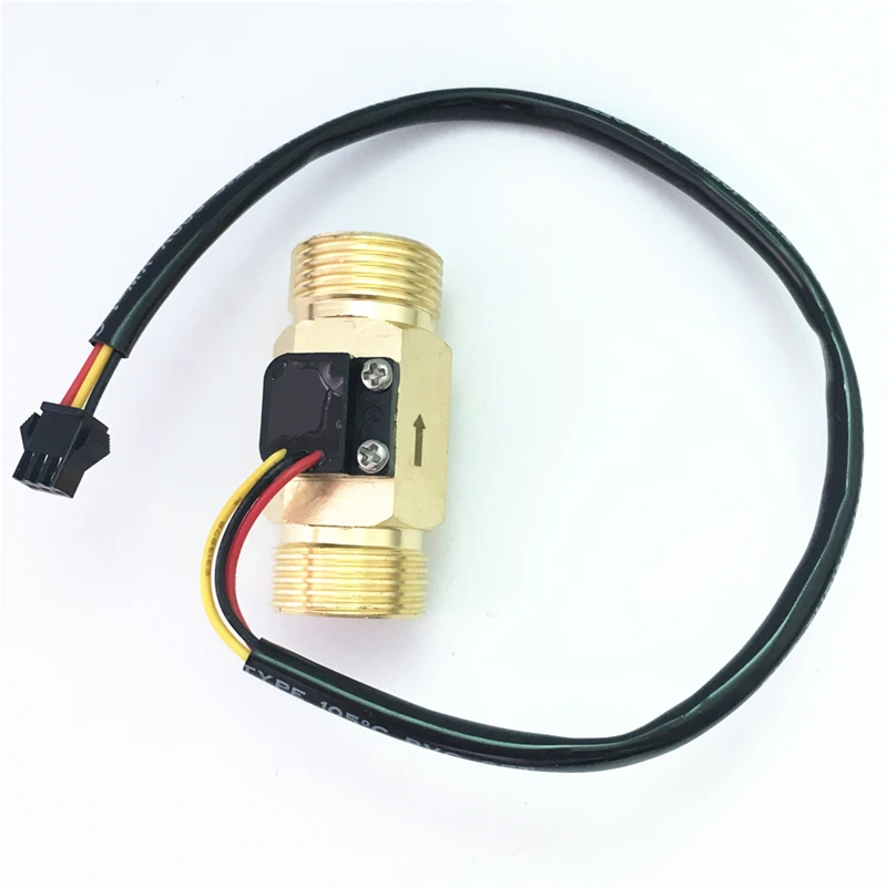 3/4 " DN20 расход 1.5 ~ 50L / min латунь холла турбины датчик контроля потока