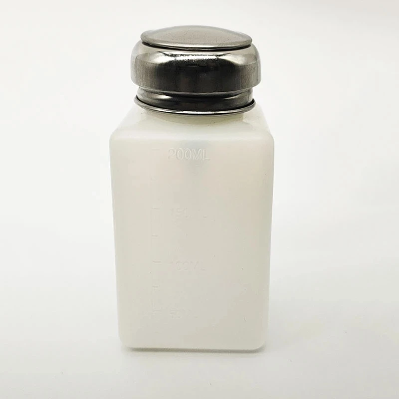 2 шт. 200 мл Чистая пластиковая бутылка для хранения спиртовой бутылки очиститель