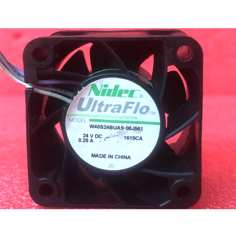 

Инверторный охлаждающий вентилятор Nidec W40S24BUA5-08J561 4028, 24 В, 0,25 А, 4 см, воздуходувка
