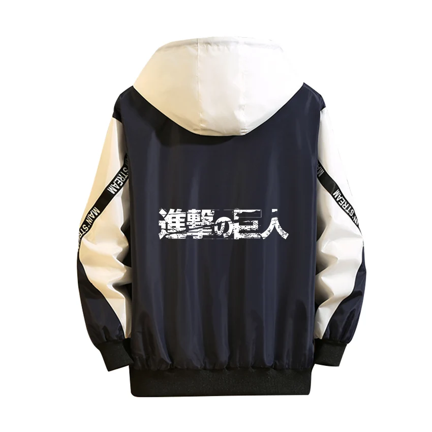 

Толстовка для косплея Эрена Микаса Армин из «атаки на Титанов», тонкая черная камуфляжная куртка на молнии с блестящим принтом, летние топы