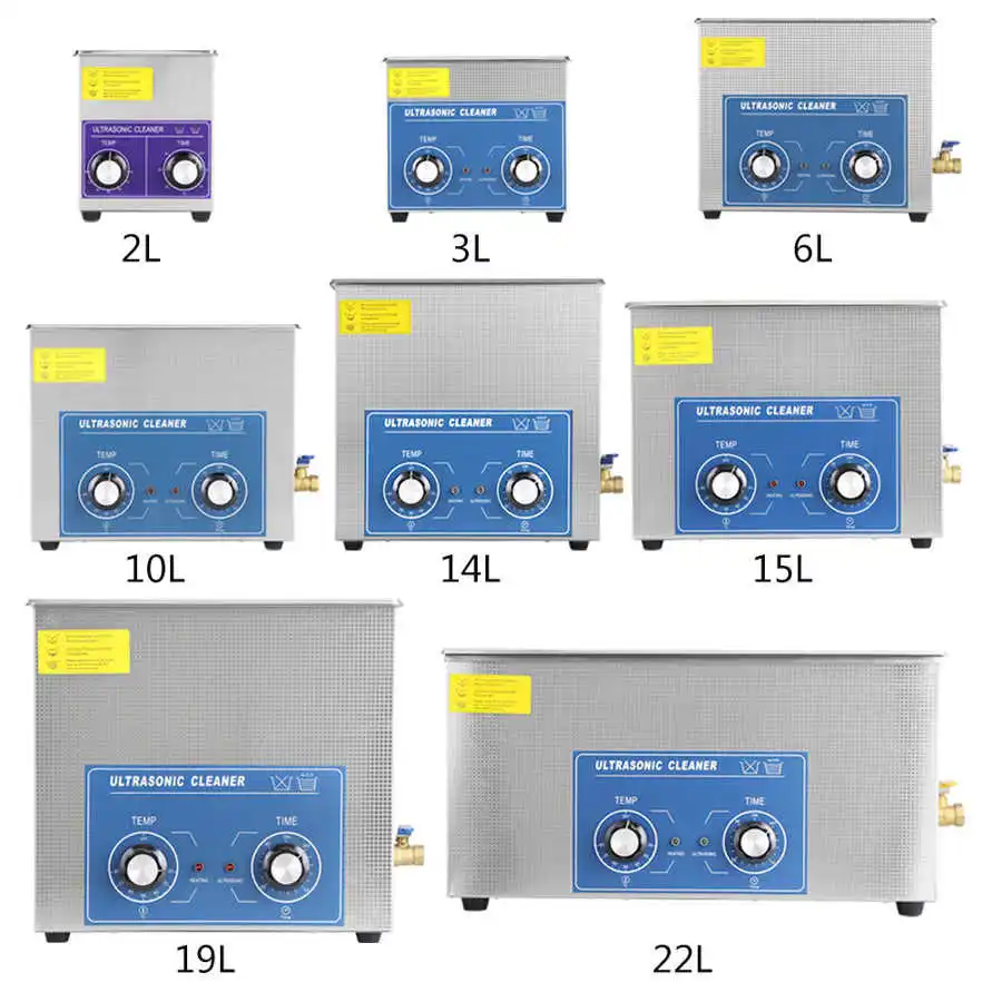 

Ультразвуковая ванна 2 л, 3 л, 6 л, 10 л, 14 л, 15 л, 22 л, из нержавеющей стали, для очистки ювелирных изделий, очков, устройство для очистки часов